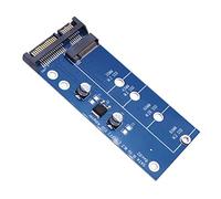 Koanhinn NGFF Adattatore M.2 da M2 a 3 Adattatore SSD M2 a Scheda di Espansione B Key Support 30/42/60/80mm Blu
