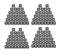 Koanhinn Parti del carburatore, membrana, pastiglie per carburatore 2500/3800/4500/5200/5800 accessori 128 pezzi