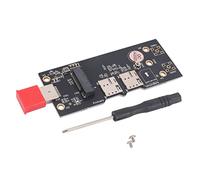 Koanhinn per NGFF M.2 Chiave B a USB 3.0 Adattatore Riser Card con Dual NANO Slot per Connettore per WWAN/LTE Module