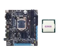 Koanhinn Scheda madre desktop H110 Supporta LGA1151 CPU 6/7 Generation CPU Dual-Channel DDR4 Memory+G3930 CPU