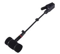 Koanhinn Supporto per microfono per sassofono per strumento a fiato, supporto per microfono a stelo durevole, mini ammortizzatore