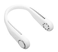 Koanhinn Ventilatore per collo portatile, pieghevole, , foglie, ventilatore per collo portatile, perfetto per viaggi, sport,