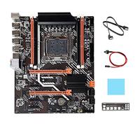 Koanhinn X99 Scheda Madre+ SATA+ Interruttore+Baffle+Pad Termico LGA2011 V3 M.2 NVME NGFF per DDR3 4X16G Gaming Scheda Madre