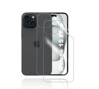KoasVonson Pellicola Idrogel Posteriore per iPhone 15 Plus, 2 Pezz: TPU Pellicola Protezione Trasparente Antigraffio Morbido