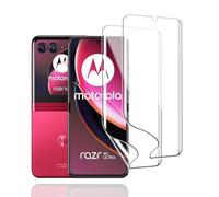 KoasVonson Pellicola Protettiva Idrogel per Motorola Razr 40 Ultra, 2 Pezzi Trasparente Morbido TPU Protezion Anti graffio, HD, Supporto ID Impronte Digitali