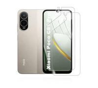 KoasVonson Pellicola Schermo Idrogel per Xiaomi Poco C81 Pro, 2 Pezzi | TPU trasparente HD, touch sensibile, autoriparante, antigraffio, impronta digitale, riconoscimento facciale, posa guidata