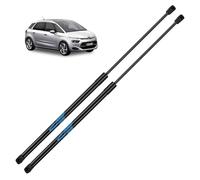 Koaudb 2X Ammortizzatori Posteriori per Citroen C4 Picasso 2006-2013 Molle a Gas Portellone Posteriore Pistoni per 8731P2, 8731P4, 8731T0, 8731T1, 9654433480, 9654433580, 9687236380