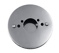 Koawensa 1 filtro dell'aria cromato per pancake ad alto flusso d'aria per tutti i carburatori SU HS2 da 14 x 3 cm