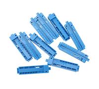 Koawensa 10 Pezzi Siria 2 in 1 EConomica Lunghezza Fissa Guida in Fibra Ottica Cavo Stripper Guida di Taglio Fibra Ottica Rail FTTH Strumento