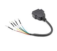 Koawensa 16 Pin OBD OBD2 Femmina K Line Can Line Jumper Tester Connettore di Prolunga Diagnostico per Auto Un Spirale