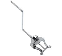 Koawensa Pinza musicale per sassofono in metallo a piedi lira pinza per musica sassofono tenore argento