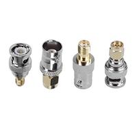 Koawensa SMA a BNC Kit RF Adattatore coassiale Maschio coassiale Connettore 4 Pezzi