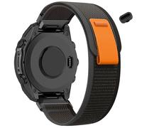 Koazon Trail Loop - Cinturino in nylon a sgancio rapido da 20 mm, compatibile con Garmin Fenix 8 43 mm/Approach S12/S44/S50, cinturino sportivo regolabile in tessuto morbido per Fenix 7S Pro/7S/6S Pro