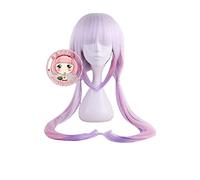 Kobayashi-san Chi No Maid Kamui Kanna Wigs Gradient Cosplay Peluca Hair Ornaments Horns Headdress Accessories