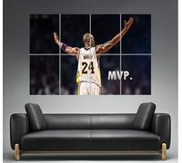 Kobe Bryant Legend Player Scarpe Ball 02 locandina Formato A0 Larghezza Stampa