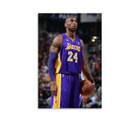 Kobe Bryant Poster con personaggi classici, attore, cantante, celebrità, poster famoso atleta, stampa su tela, stampa con pittura a olio, decorazione per la casa, 30 x 45 cm, senza cornice, stile 10