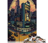 Kobe City Pixel Art Jigsaw Puzzle Impossible 1000 Pezzi Decorazione Per La Casa. Giochi Rilassamento E Intelligence Per Adulti E Ragazzi Da 14 Anni 1000pcs (75x50cm)