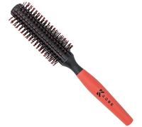 Kobe Professional Quiff Roller - Spazzola rotonda per capelli da uomo, 12 file di setole con punta a sfera