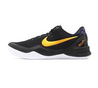 Kobe VIII Protro Scarpe da basket (HF9550-001, nero/bianco/viola corte/oro universitario), nero/bianco/viola scuro/oro universitario, 45 EU