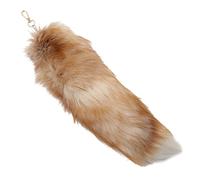 Kobeleen Portachiavi a coda di animale Portachiavi a catena con coda Portachiavi con animale personalizzato Regalo Portachiavi con ciondolo lungo per donna ragazza