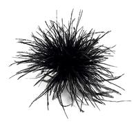 Kobeleen Spilla di Piume Piume Corpetti Decorazioni di Stoffa Piume di Struzzo Materiale Spilla Spille Spille di Piume per Donna Uomo