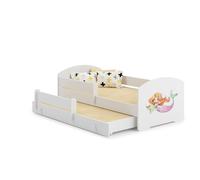 KOBI Letto singolo con estraibile LUK 160x80