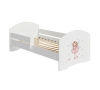 KOBI Lit Enfant LUK Blanc 140 x 70 motivo Ailes