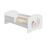 KOBI Lit Enfant LUK Blanc 140 x 70 motivo Licorne