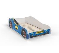 KOBI Lit Enfant RACING BLUE 140 x 70 Motif Super Héros