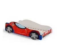 KOBI Lit Enfant Racing Red 140x70 Motif Super Héros