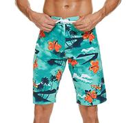 Kobilee Costume Surf Uomo Leggeri Lungo Pantaloncini Mare Piscina Elasticizzato Aderente Abbigliamento con Tasche Costume da Bagno Firmato Boxer Costumi da Bagno Costume Mare Taglie Forti