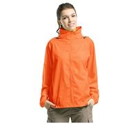 Kobilee Giacca Softshell Donna Elegante Antipioggia e Antivento con Cappuccio - Impermeabile Leggera per Trekking, Montagna e Città, Collo Alto e Tasche Sigillate Taglie S-3XL