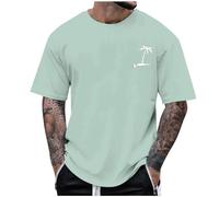 Kobilee Maglietta 40 Anni Uomo, Uomo T-Shirt Maniche Corte a Maniche Corte Scollo Rotondo Top Basic Uomo Regular Fit Stampata in Stile Vacanza T Shirt Uomo Cotone Estiva per Tutti I Giorni, Lavoro