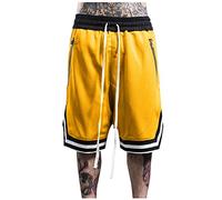 Kobilee Pantaloncini Basket Uomo con Tasca Pantaloncini Sportivi Traspiranti da Uomo Pantaloncini Palestra Allenamento Shorts Running Fitness Tennis Jogging Pantaloncini Uomo Leggero
