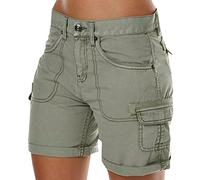 Kobilee Pantaloncini Donna Estivi Comodi Eleganti Fitness Bermuda Running Corsa Shorts Tennis Cotone Pantaloncini Palestra Elastico Leggeri Pantaloncini Sportivi Pantaloni Corti con Tasche