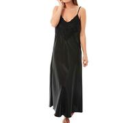 Kobilee Tubino Donna Rossa Taglie Forti Lunga Sottoveste Curvy Estiva Trasparente Vestaglia XXL Sexy Camicia da Notte Spalla Larga Tubino Pigiama Seta