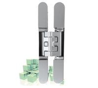 KOBLENZ Cerniera KUBICA K2400 regolabile a scomparsa ad incasso col. CROMO