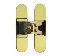 KOBLENZ Cerniera KUBICA K6200 regolabile a scomparsa ad incasso col. ORO LUCIDO