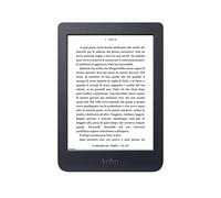 Kobo Nia | eReader | Touchscreen antiriflesso da 6" | Luminosità Regolabile | Sottile e Leggero | eBook | WiFi | 8 GB di archiviazione | Tecnologia Carta E Ink | Nero