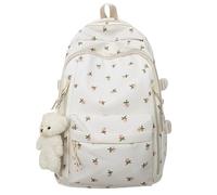 KOBONA Cute School Backpack Women's College Rucksight Lightweight Borse Lightwear Travel Casual Travel Daypack College Secondary School Borse for ragazzi adolescenti si adattano a un libro