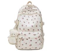 KOBONA Cute School Backpack Women's College Rucksight Lightweight Borse Lightwear Travel Casual Travel Daypack College Secondary School Borse for ragazzi adolescenti si adattano a un libro