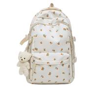 KOBONA Cute School Backpack Women's College Rucksight Lightweight Borse Lightwear Travel Casual Travel Daypack College Secondary School Borse for ragazzi adolescenti si adattano a un libro
