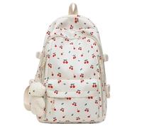 KOBONA Cute School Backpack Women's College Rucksight Lightweight Borse Lightwear Travel Casual Travel Daypack College Secondary School Borse for ragazzi adolescenti si adattano a un libro