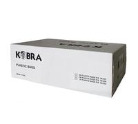 KOBRA Sacchi di Plastica per Distruggidocumenti fino a 85 Litri per modelli 245 TS/ 260/300/ 260 TS/AF+1/240.1/260.1, Confezione da 100 Pezzi