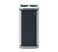KOBRA WASTEE Cestino Rifiuti, Spazzatura Design, Bidone Raccolta Differenziata Vetro, Pattumiera 60 Litri, Contenitore per Interno o Esterno, con Magneti, 100% Made in Italy (Verde Menta)