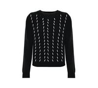 Kocca Maglia con Applicazione di Perline Donna Colore: Nero Modello: TILLA Taglia: M