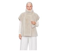 Kocca - Mantella Senza Maniche in Eco-pelliccia - - Jackets - Donna - Beige - S