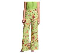 Kocca - Pantaloni Lunghi Estivi Floreali Summer Fun - - Trousers - Donna - Verde - XS