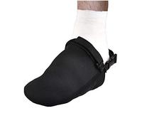 Kocent Copertura in ghisa, leggera e morbida, suola in silicone antiscivolo e impermeabile, regolabile, mantiene le dita dei piedi tostate e migliora la circolazione sanguigna nelle giornate fredde