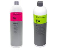 Koch Chemie contro Odori Fresco Up Fu + Poli Star Po Pulizia Pelle Alcanta